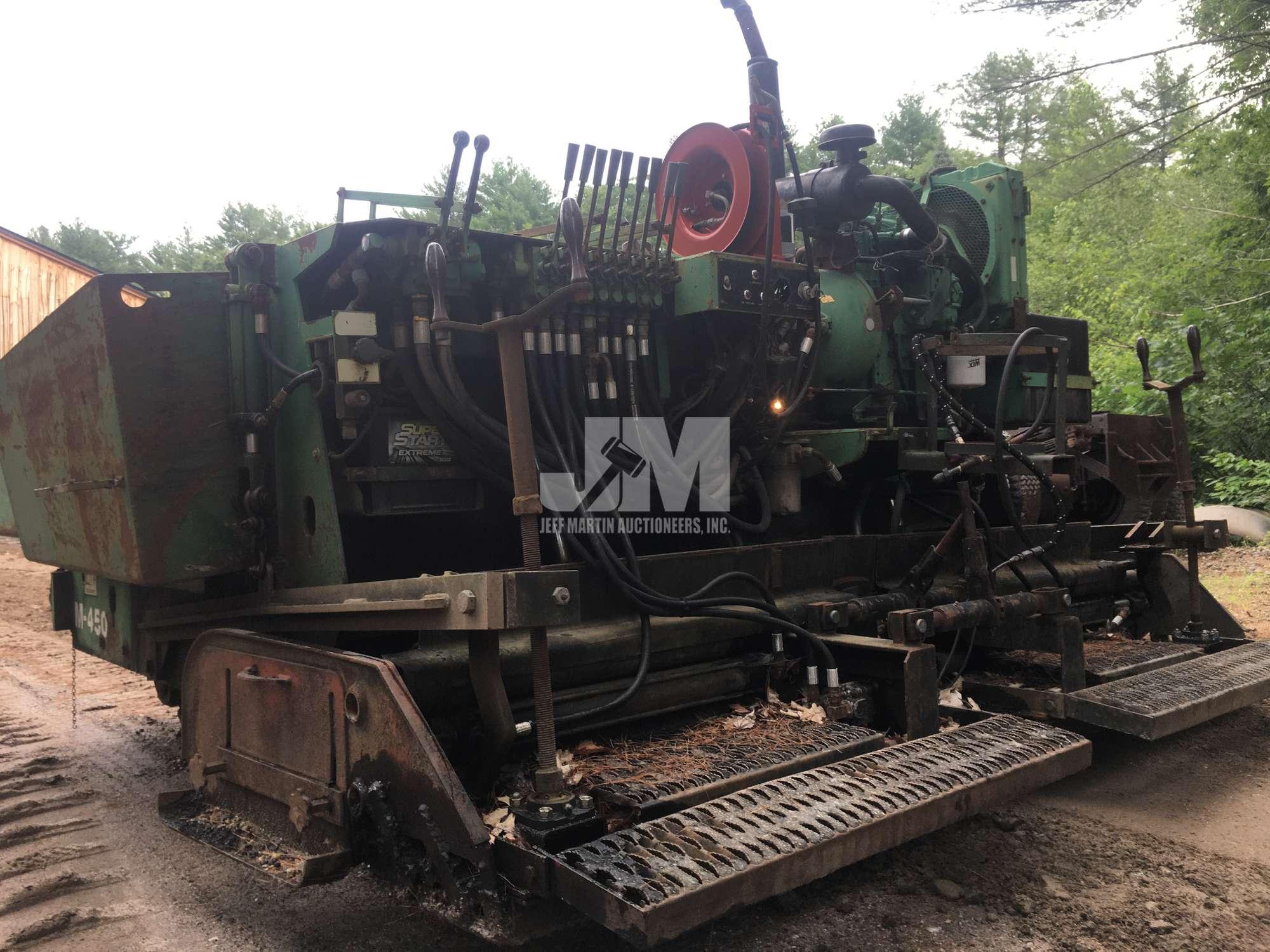 1998 NEAL M450 CRAWLER ASPHALT PAVER SN: M450D00760208