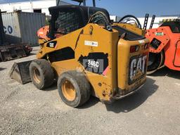 2011 CATERPILLAR 246C C3S3X SKID STEER SN: CAT0246CPJAY04697 CAB