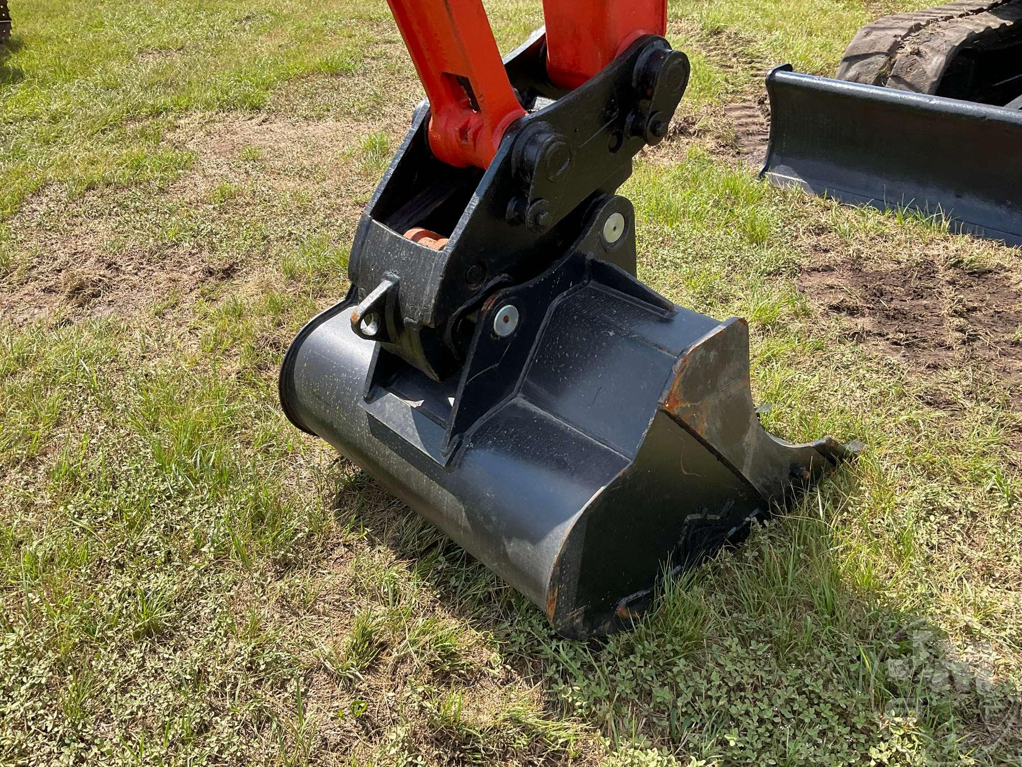 2016 KUBOTA KX080-4 MINI EXCAVATOR SN: 35217