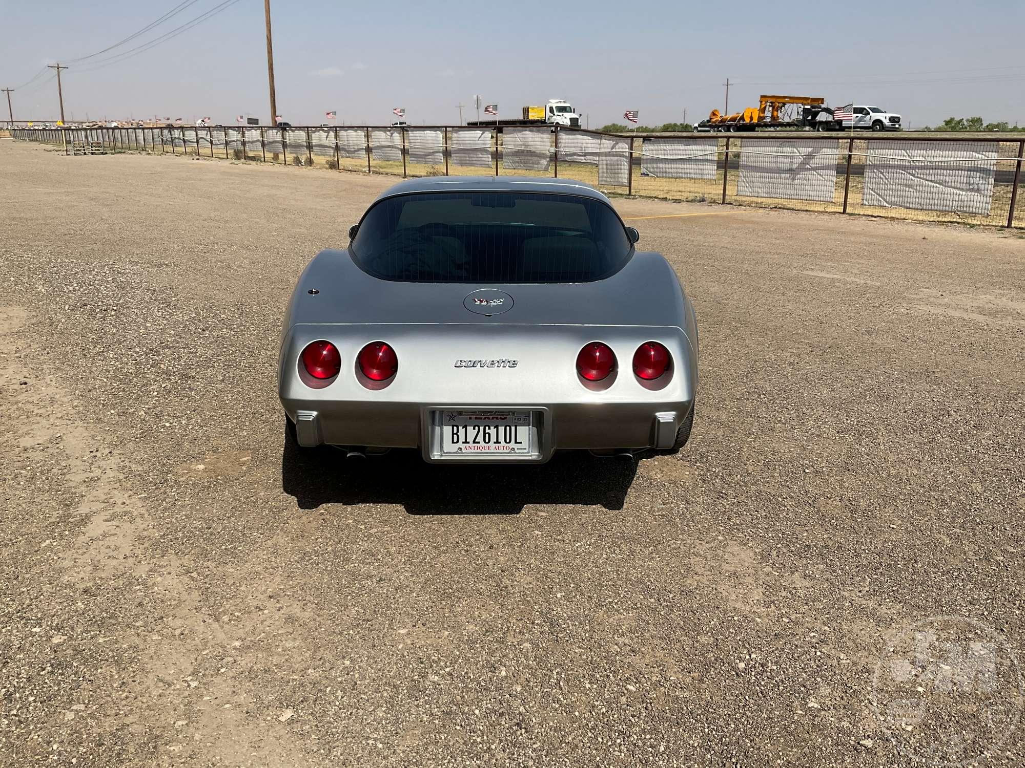 1979 CHEVROLET L82 CORVETTE VIN: 1Z8789S404581 2 DOOR COUPE