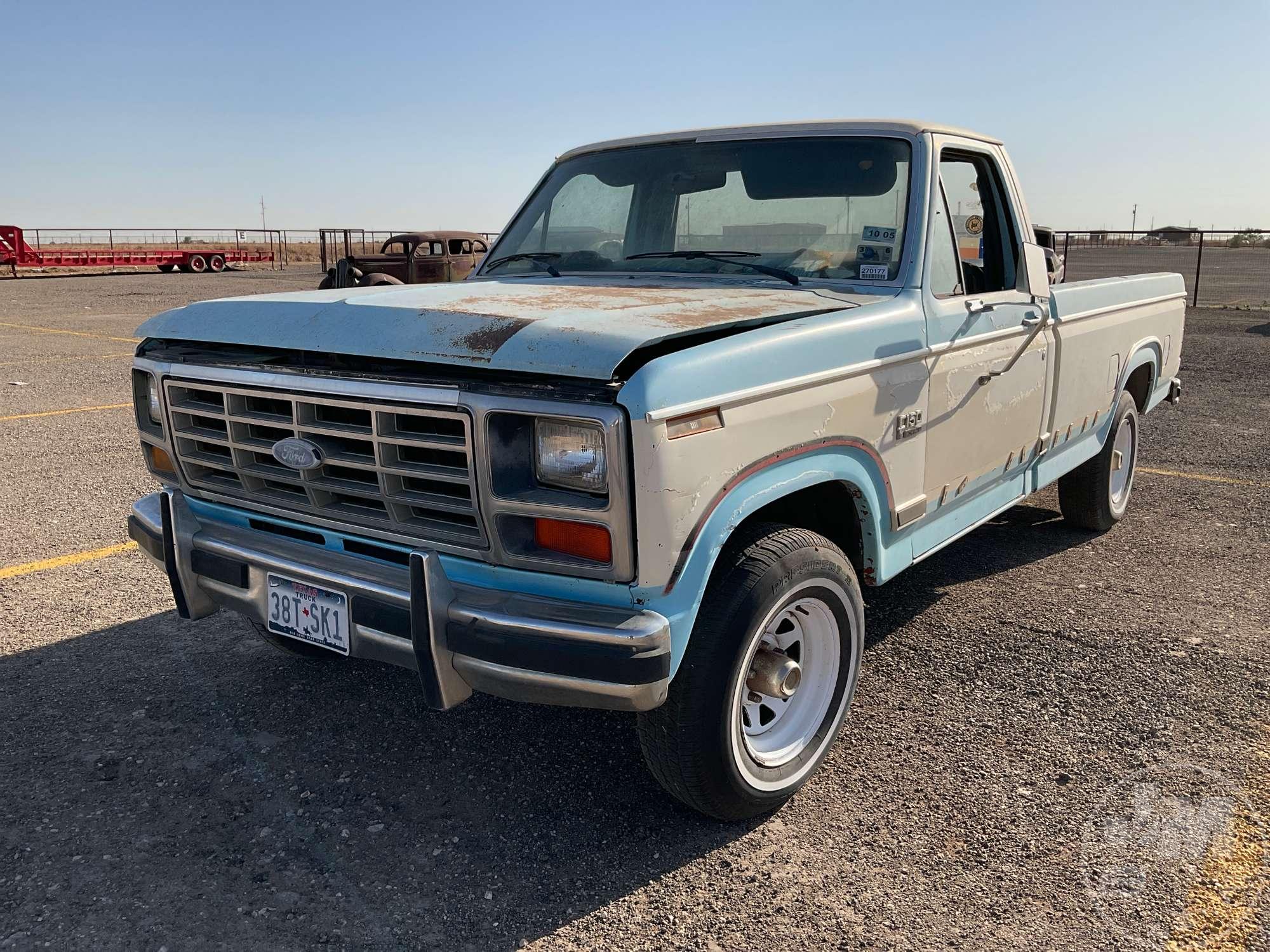 1982 FORD F-150 VIN: 1FTDF15F4CUA08134 PICKUP