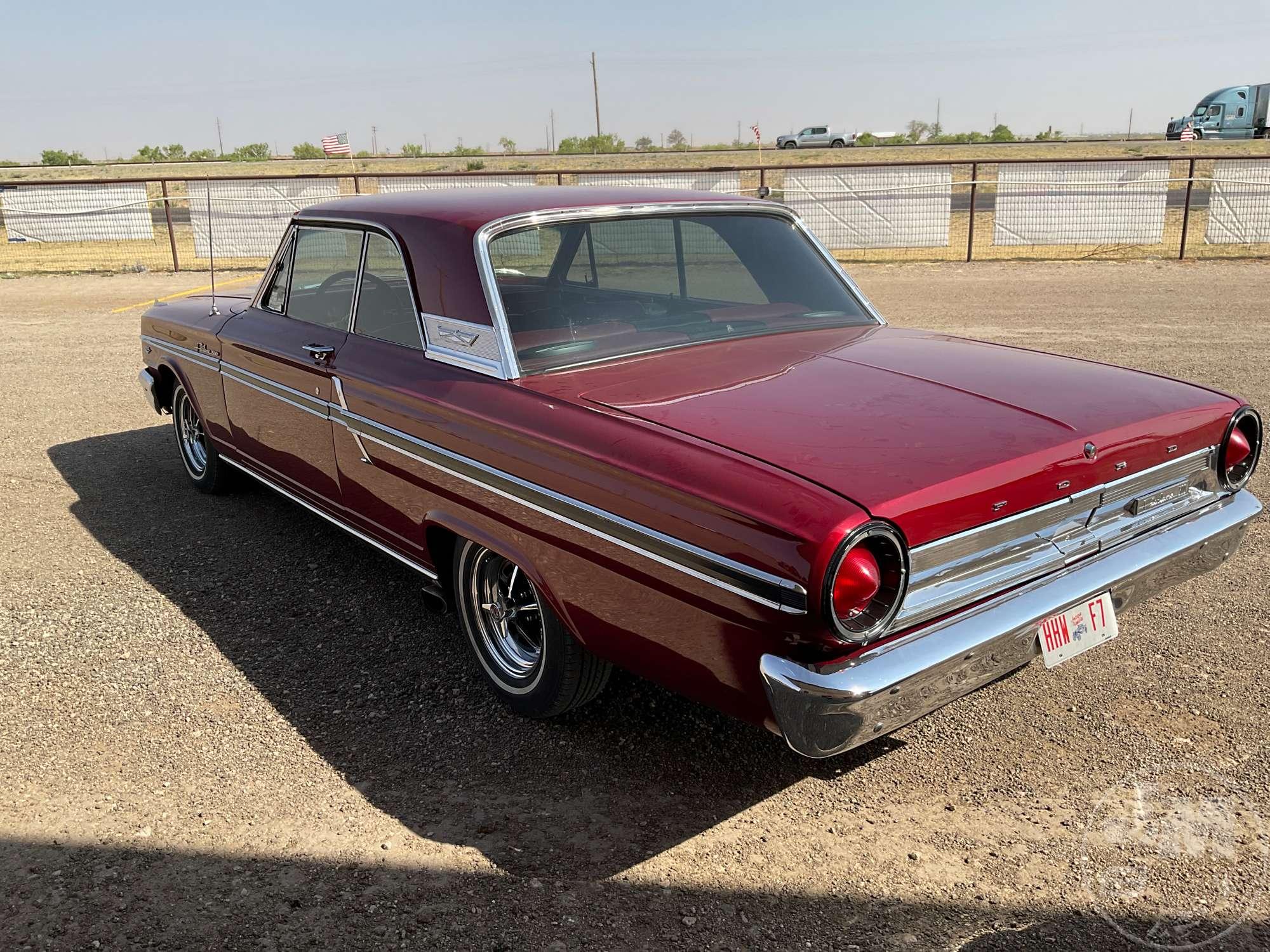 1964 FORD FAIRLANE 500 VIN: 4F43F184125 2 DOOR COUPE