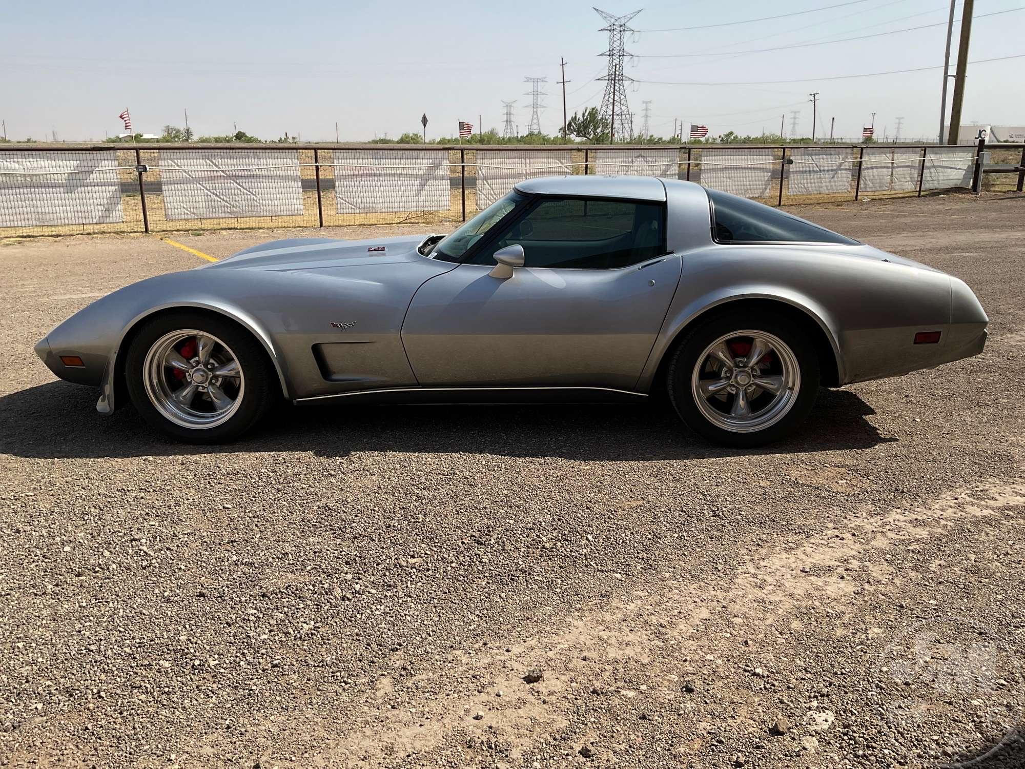 1979 CHEVROLET L82 CORVETTE VIN: 1Z8789S404581 2 DOOR COUPE