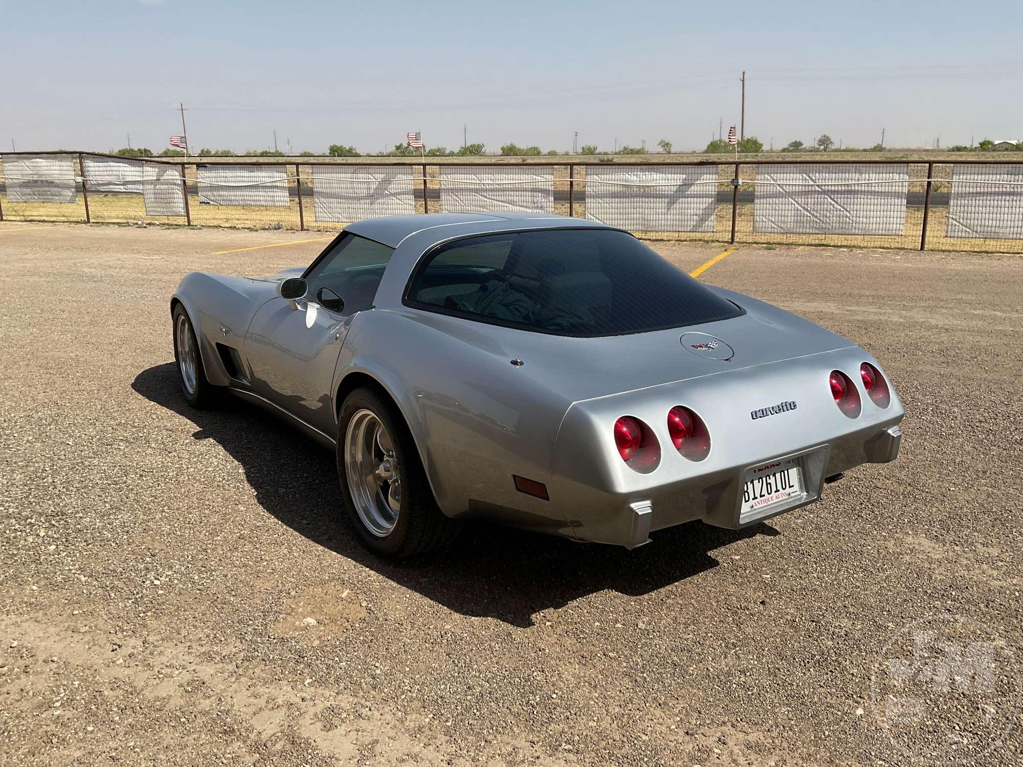 1979 CHEVROLET L82 CORVETTE VIN: 1Z8789S404581 2 DOOR COUPE