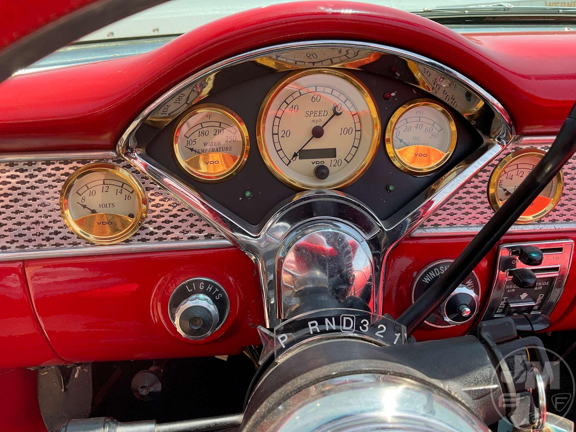 1955 CHEVROLET BEL AIR VIN: VC55J072909 CONVERTIBLE