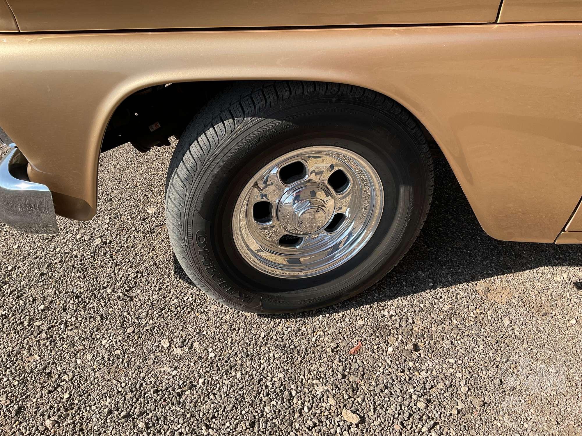 1965 CHEVROLET C-10 VIN: C1445S121497 STEPSIDE PICKUP