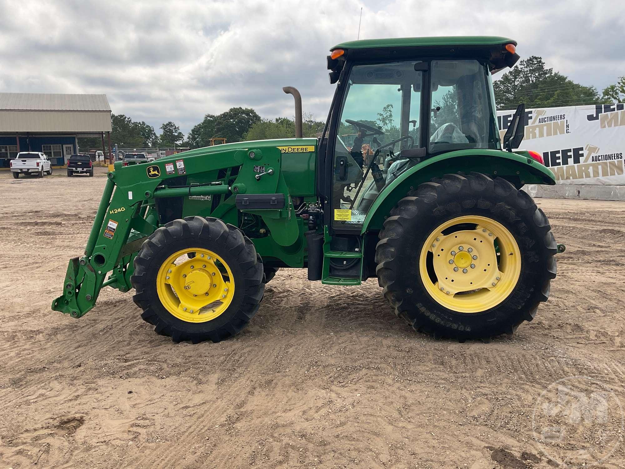 2014 JOHN DEERE 5085E 4X4 TRACTOR W/ LOADER SN: 1LV5085ECDY240340