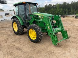 2014 JOHN DEERE 5085E 4X4 TRACTOR W/ LOADER SN: 1LV5085ECDY240340