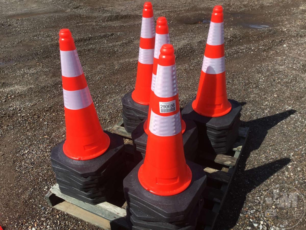 PALLET OF (50 UNUSED) SAFETY CONES