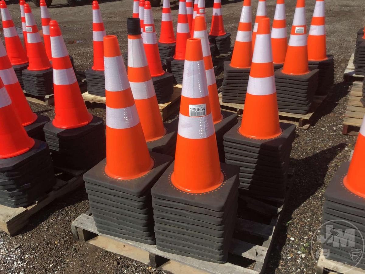 PALLET OF (50 UNUSED) SAFETY CONES