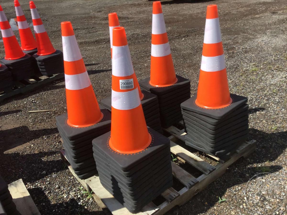 PALLET OF (50 UNUSED) SAFETY CONES