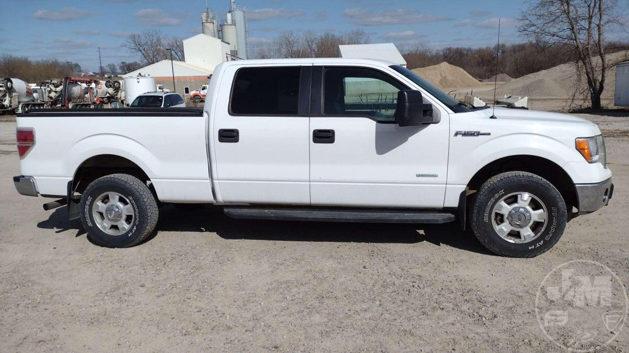 2012 FORD F-150 CREW CAB 4X4 PICKUP VIN: 1FTFW1ET5CFA46135