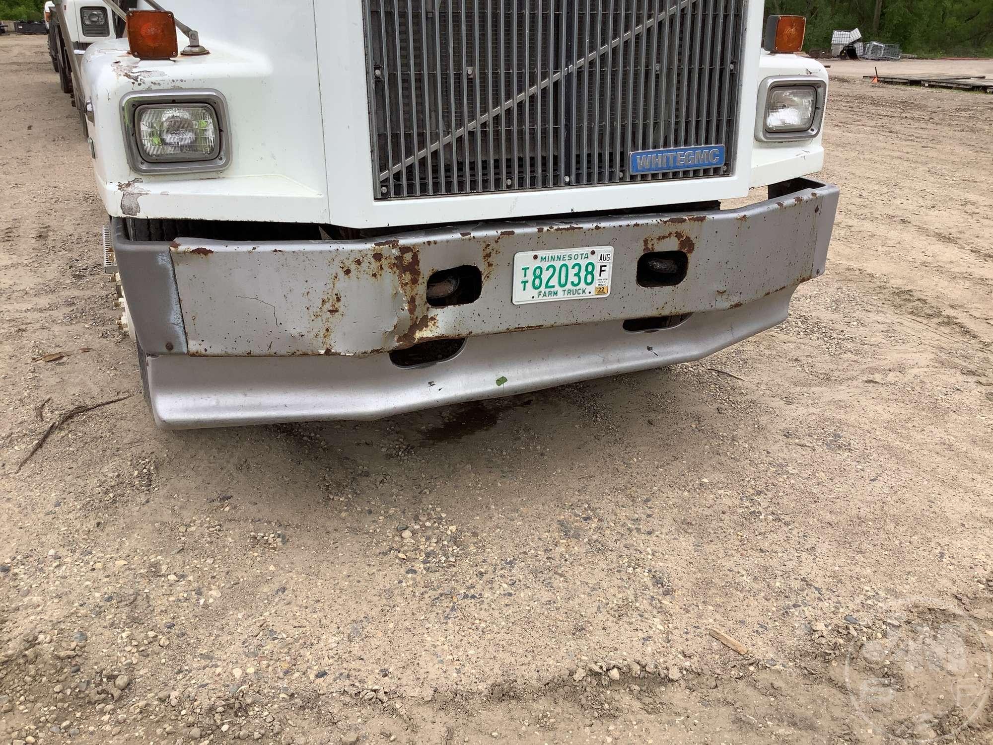 1995 WHITEGMC WB VIN: 4V1JBAPF1SR835927 SINGLE AXLE DAY CAB TRUCK TRACTOR