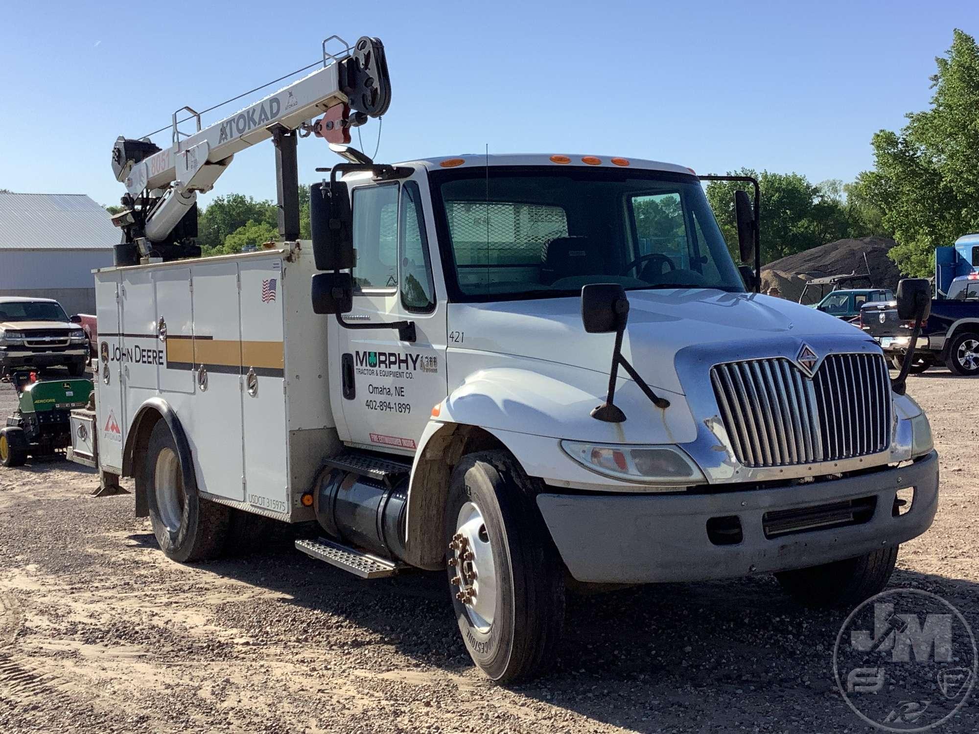 2005 INTERNATIONAL 4300 S/A MECHANICS TRUCK VIN: 1HTMMAAL95H138538