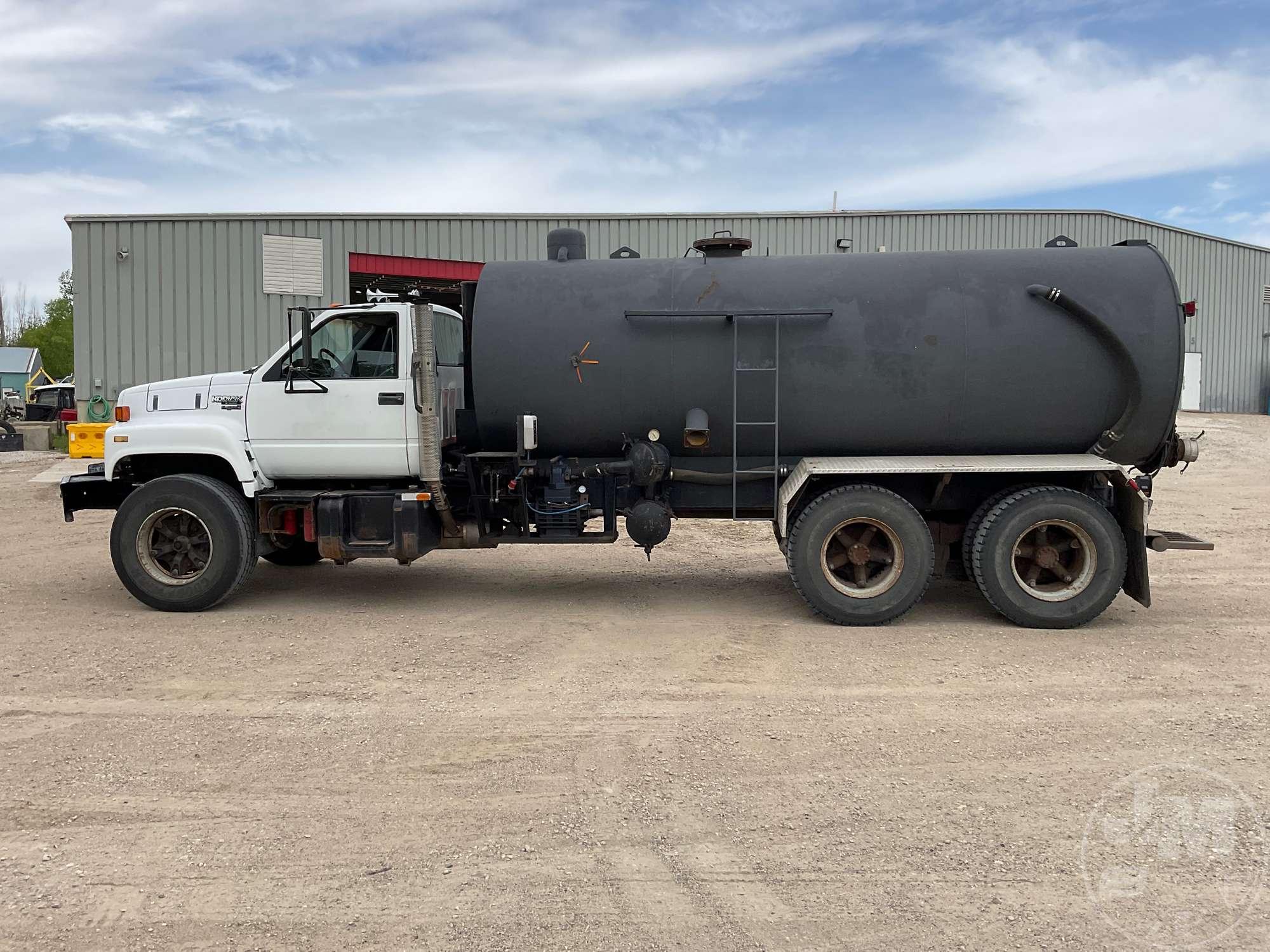 1990 CHEVROLET C7 VIN: 1GBS7H4J9LJ203378 T/A SEWER TRUCK