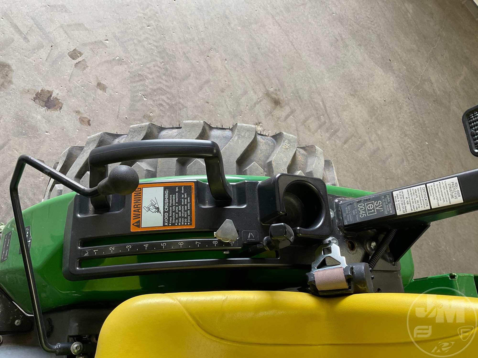 2016 JOHN DEERE 2032R SN: 116382