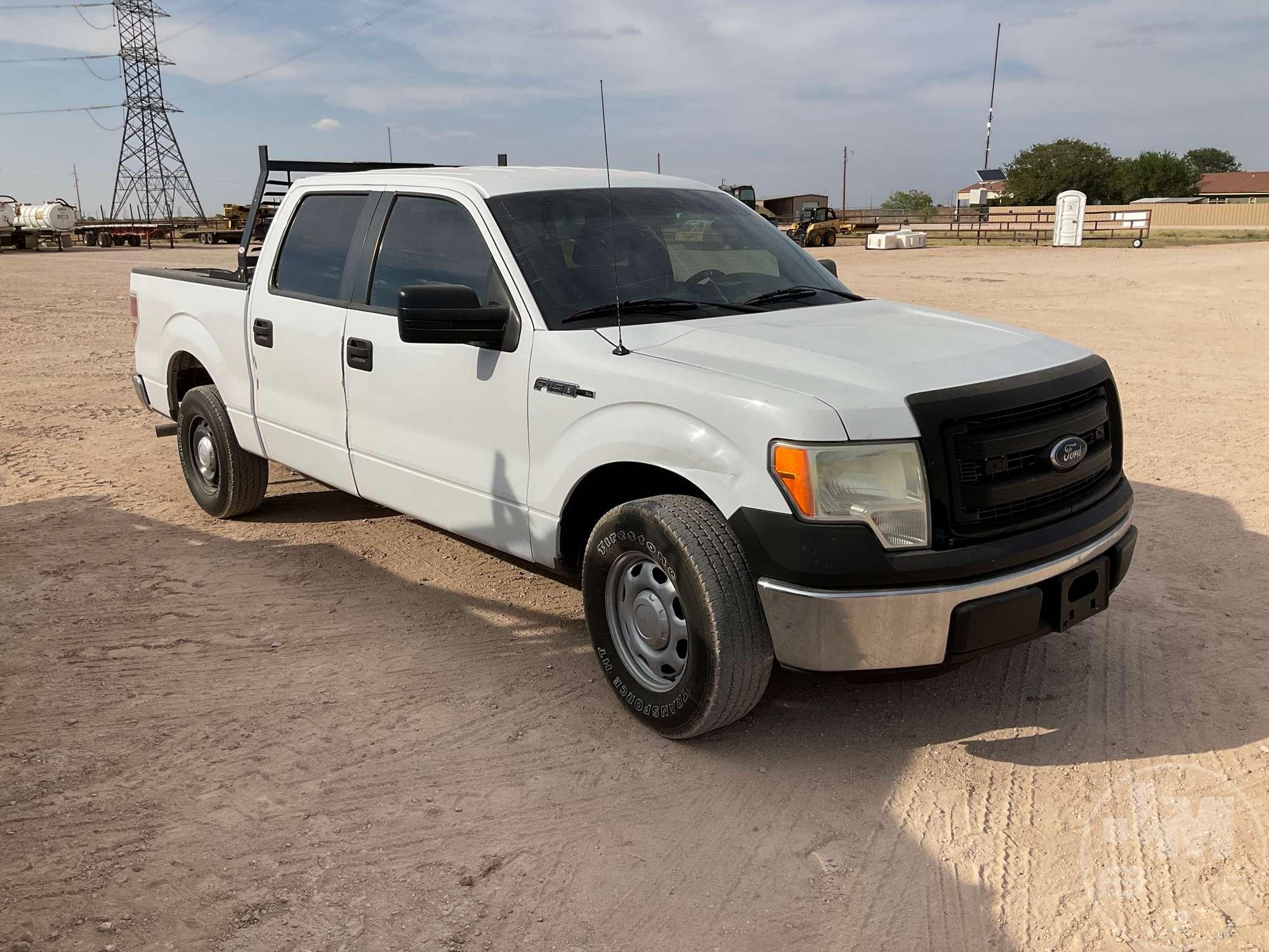 2013 FORD F-150XL CREW CAB 4X4 3/4 TON PICKUP VIN: 1FTFW1CF8DKE10683