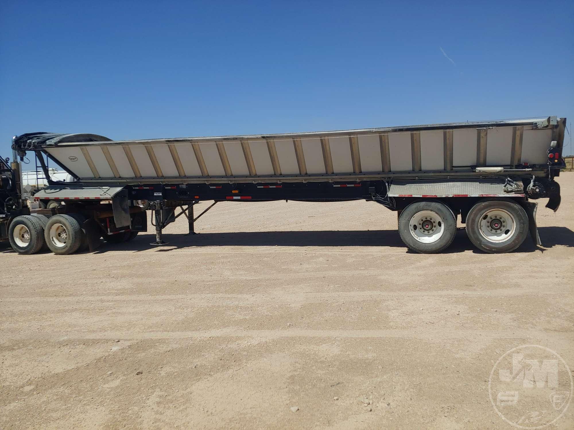 2012 ETNYRE 38' ALUMINUM  DUMP TRAILER VIN: 1E9V17207CE111208