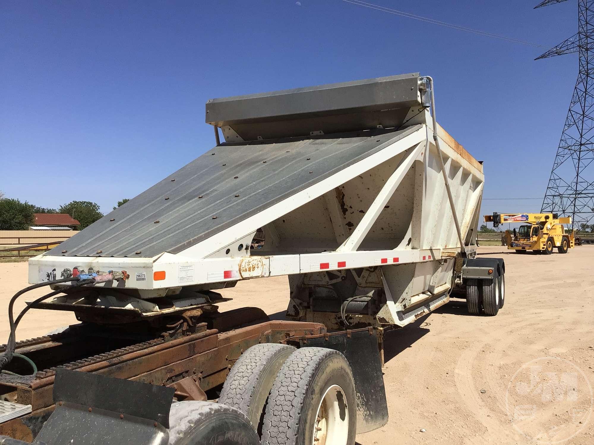 2019 AMERICAN CARRIER EQUIPMENT ABD400 STEEL  BELLY DUMP TRAILER VIN: 1A9ASD422KF896050