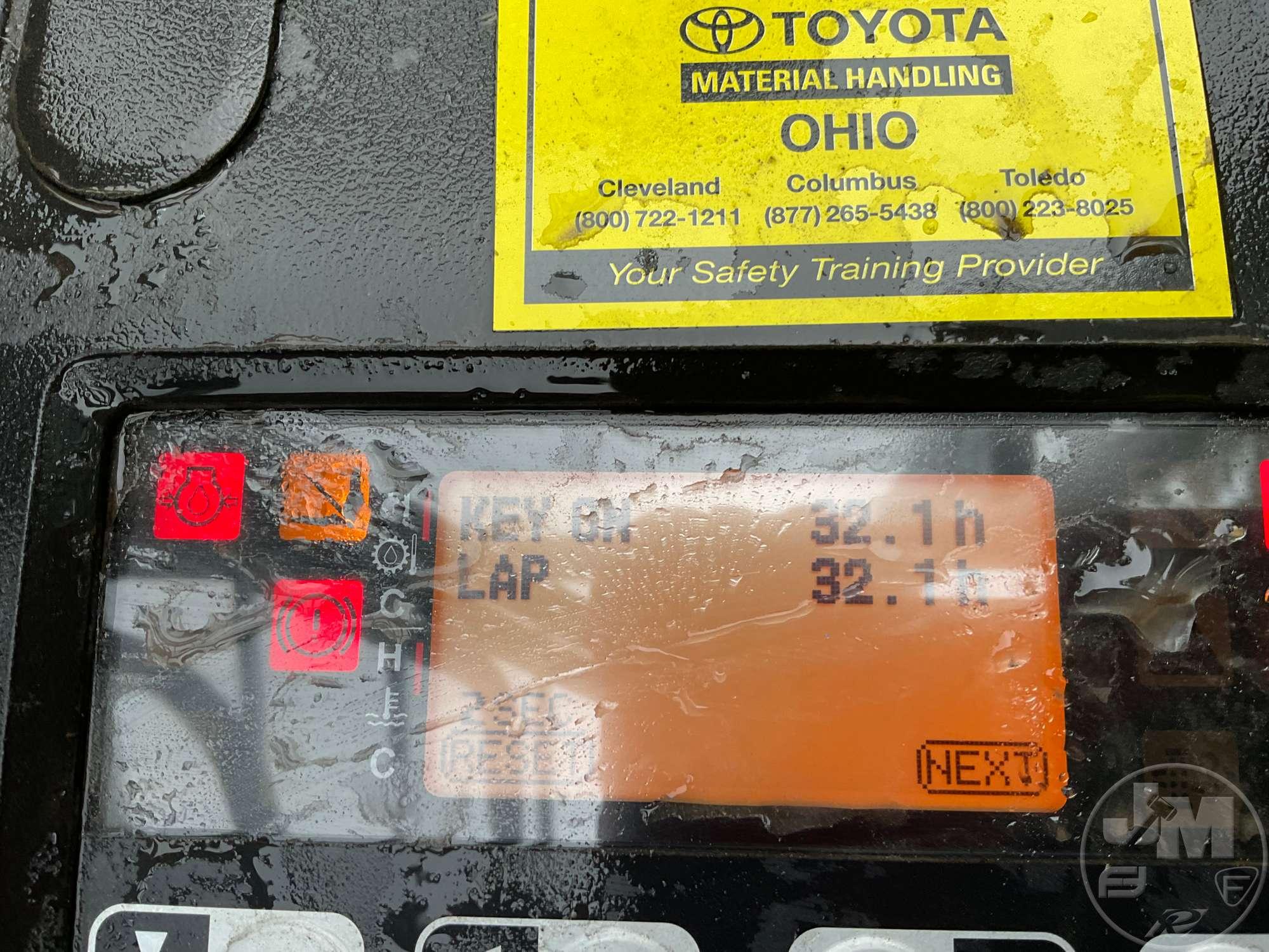 (UNUSED) 2022 TOYOTA 50-8FGU18 PNEUMATIC TIRE FORKLIFT SN: 10224