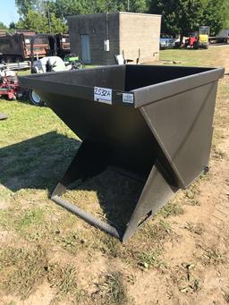 UNUSED STANDARD DUTY 2 CY CAPACITY DUMPING HOPPER