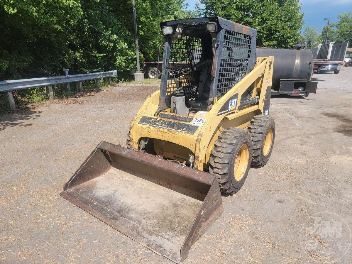 CATERPILLAR 216 SKID STEER SN: 4NZ00204 CANOPY