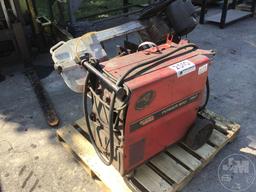 LINCOLN ELECTRIC POWER MIG WELDER & PALMGREN 7X12" BAND SAW