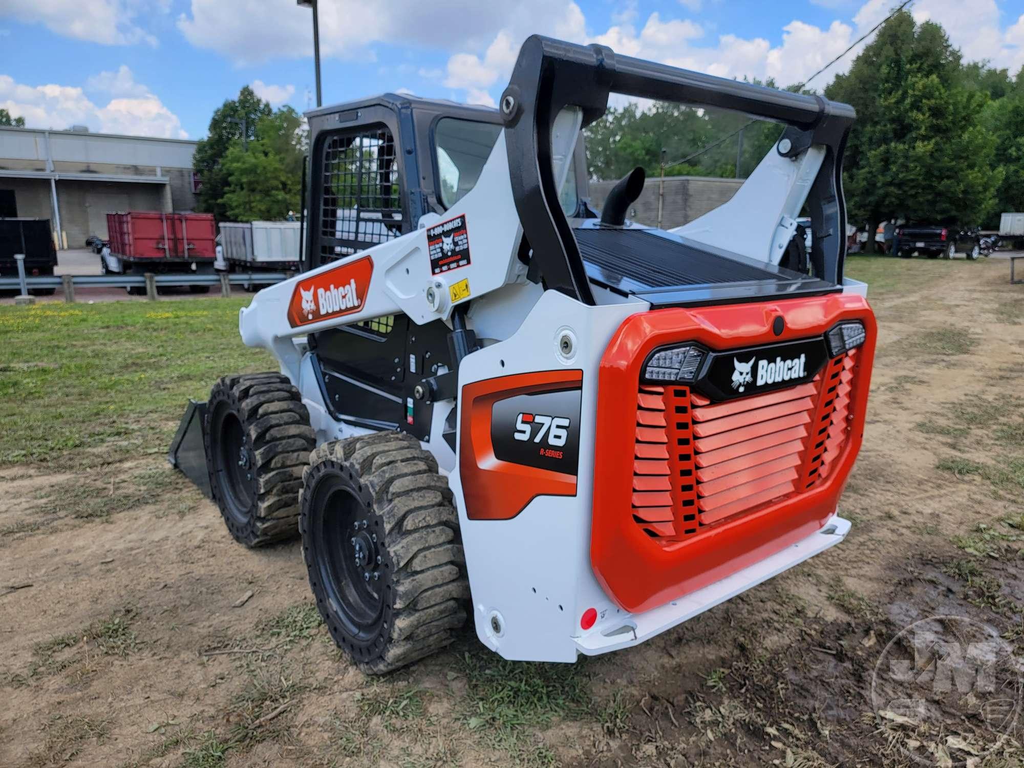 (UNUSED) 2022 BOBCAT S76 R-SERIES SKID STEER SN: B4CD16271 CANOPY