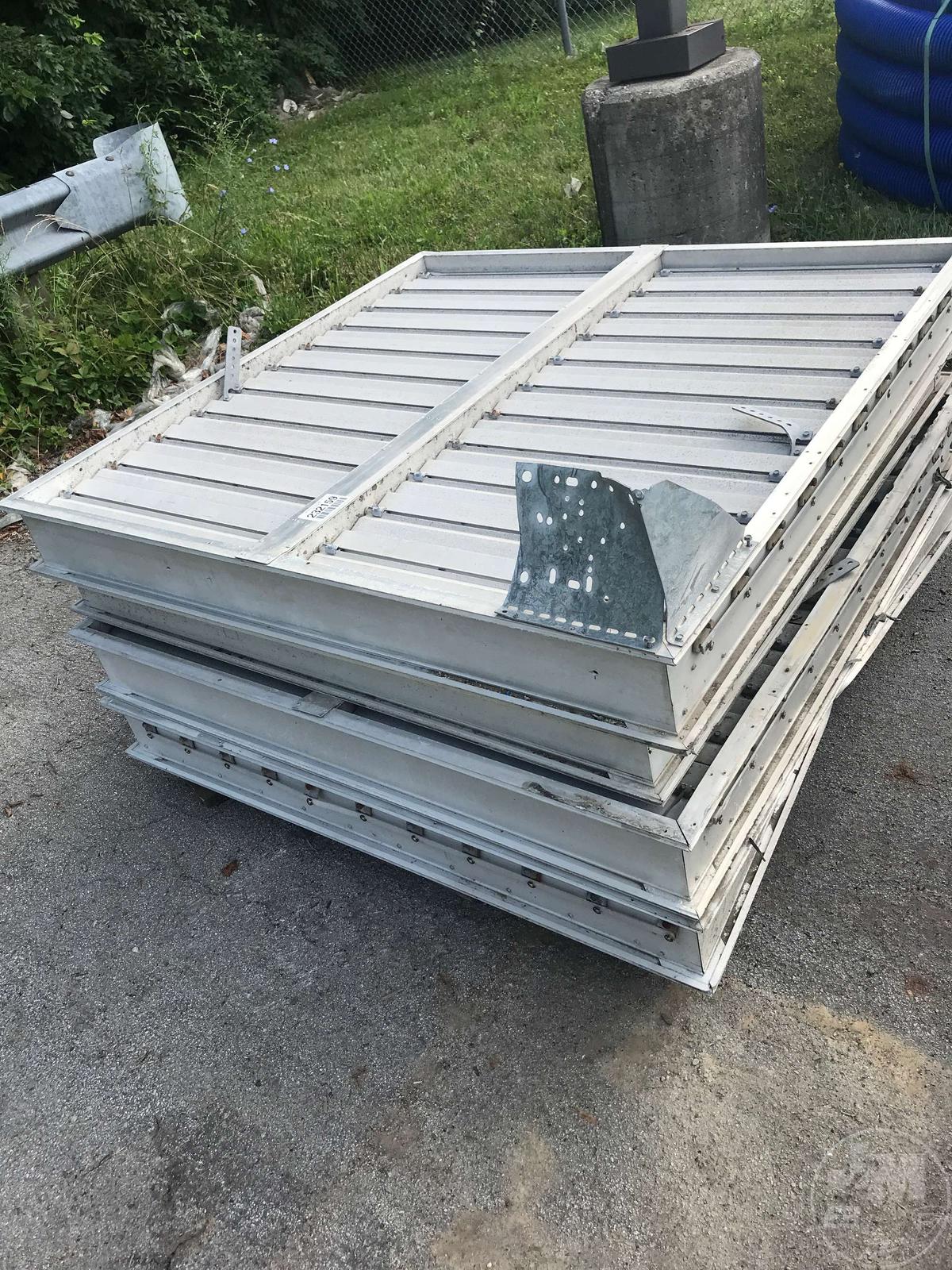 (2) PALLETS OF BUILDING VENTS