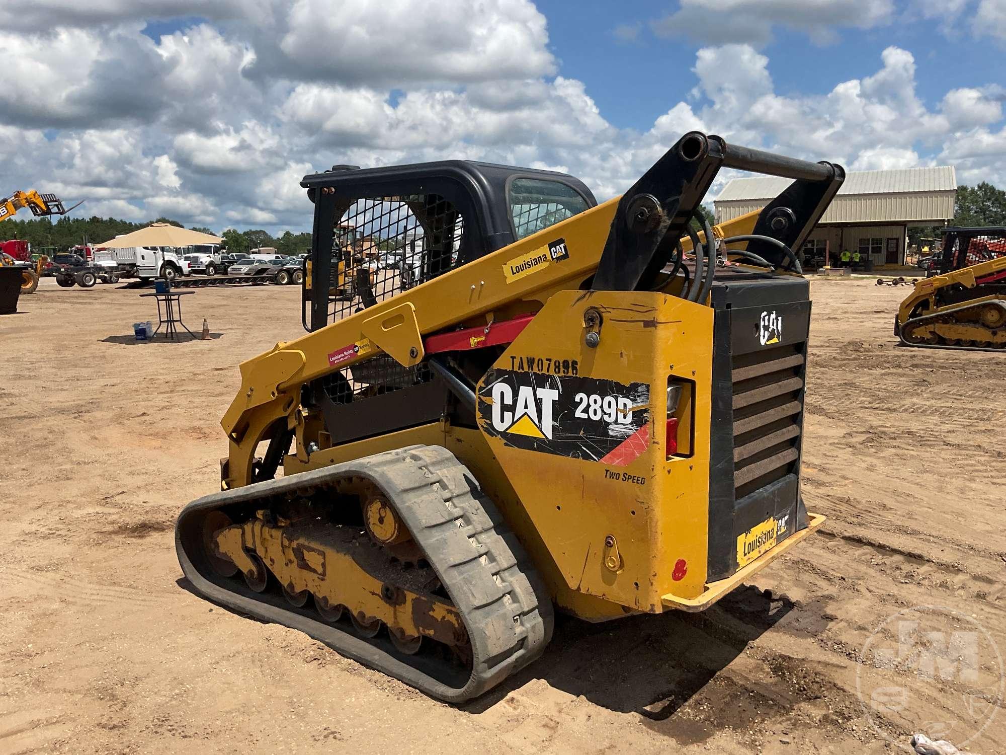 2017 CATERPILLAR MODEL 289D MULTI TERRAIN LOADER SN: CAT0289DTTAW07896 CANOPY