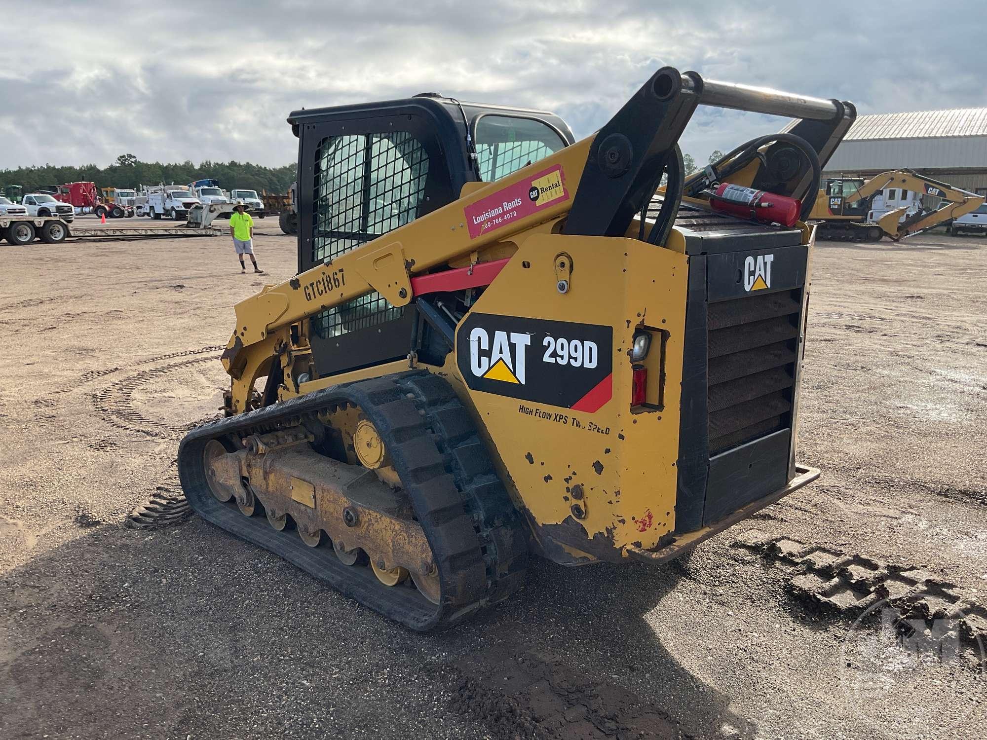 2015 CATERPILLAR MODEL 299D MULTI TERRAIN LOADER SN: GTC01867