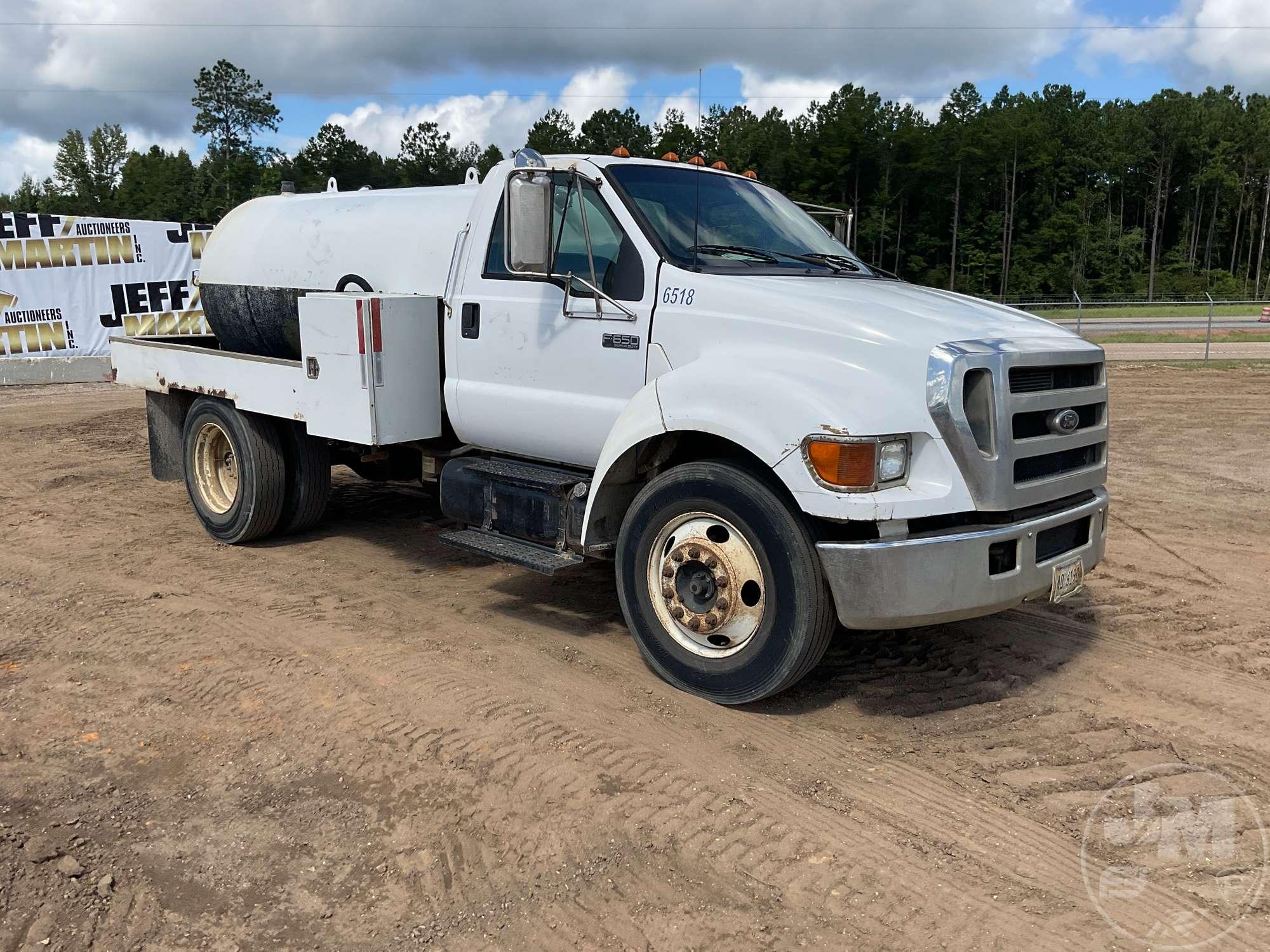 2006 FORD F-650XL SD VIN: 3FRNF65E86V246518 S/A VACUUM TRUCK