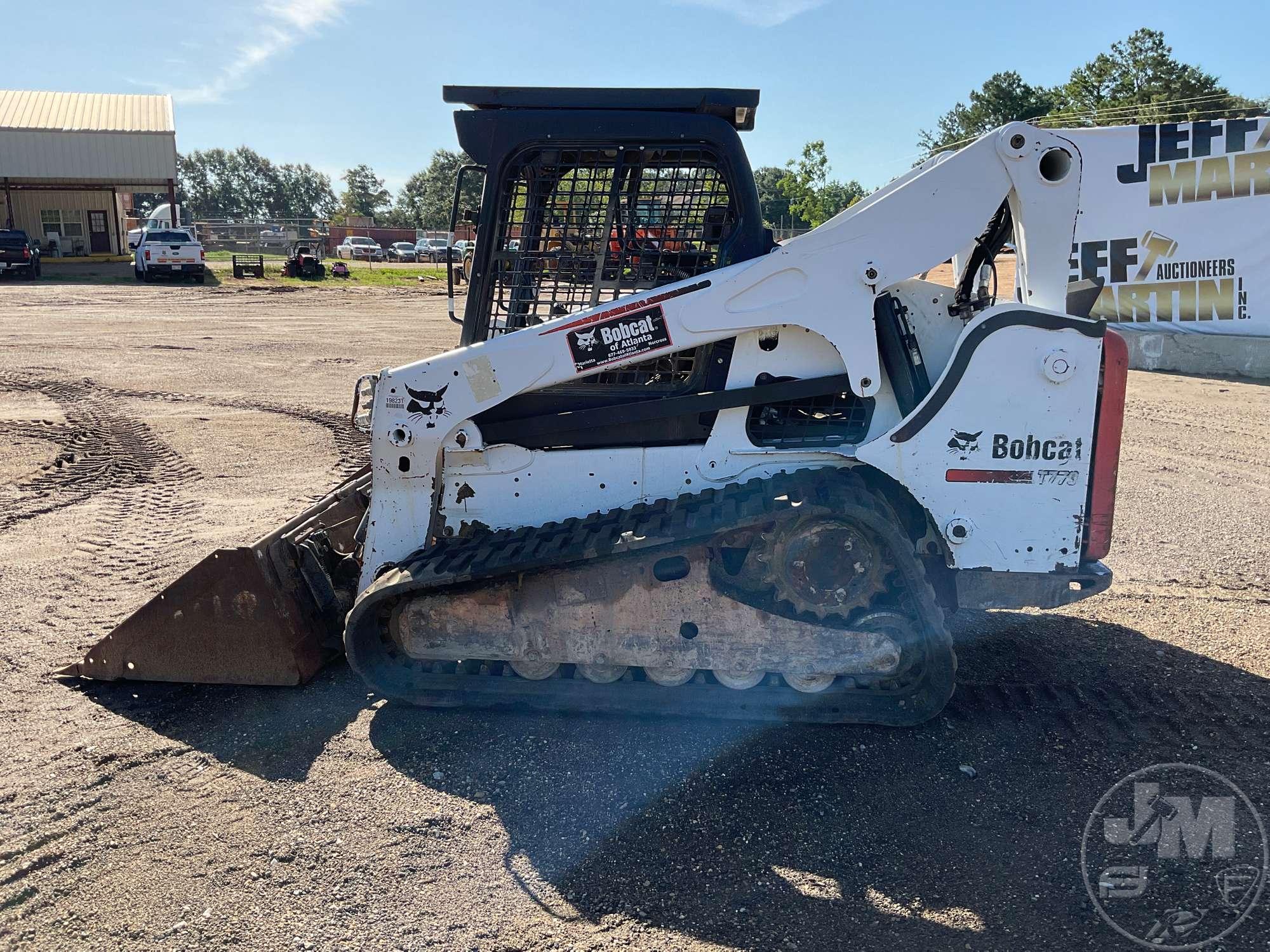 2014 BOBCAT MODEL T770 MULTI TERRAIN LOADER SN: ANST12986 CANOPY