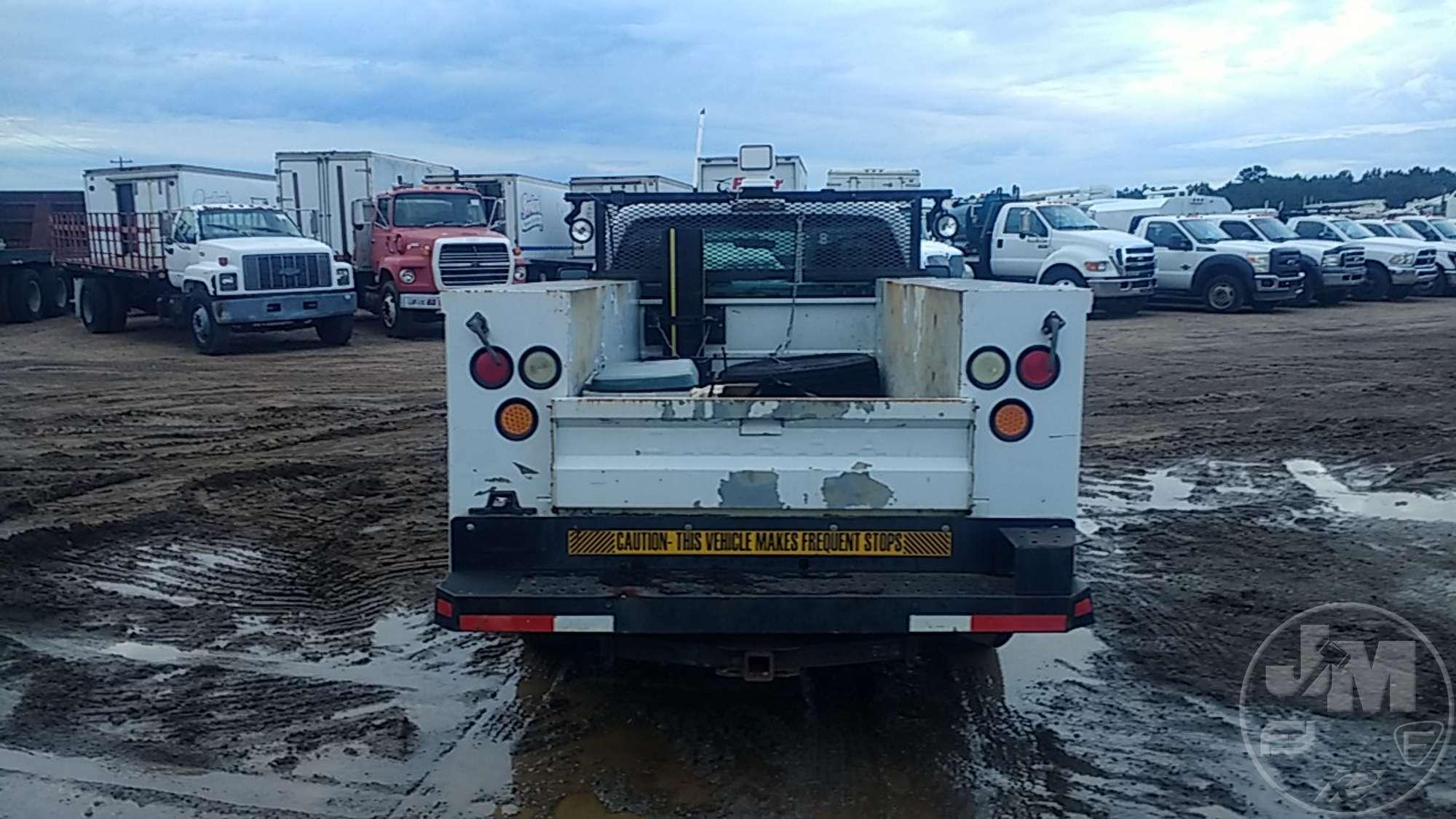 2011 FORD F-250 S/A UTILITY TRUCK VIN: 1FD7X2A66BEC31396