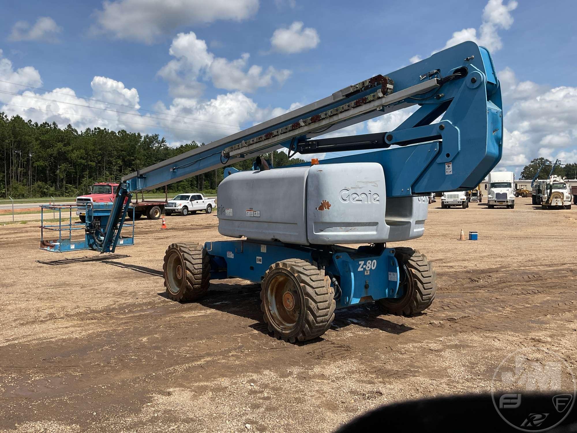 2008 GENIE Z80/60 4X4 80' ARTICULATED BOOM LIFT SN: Z8008-2414