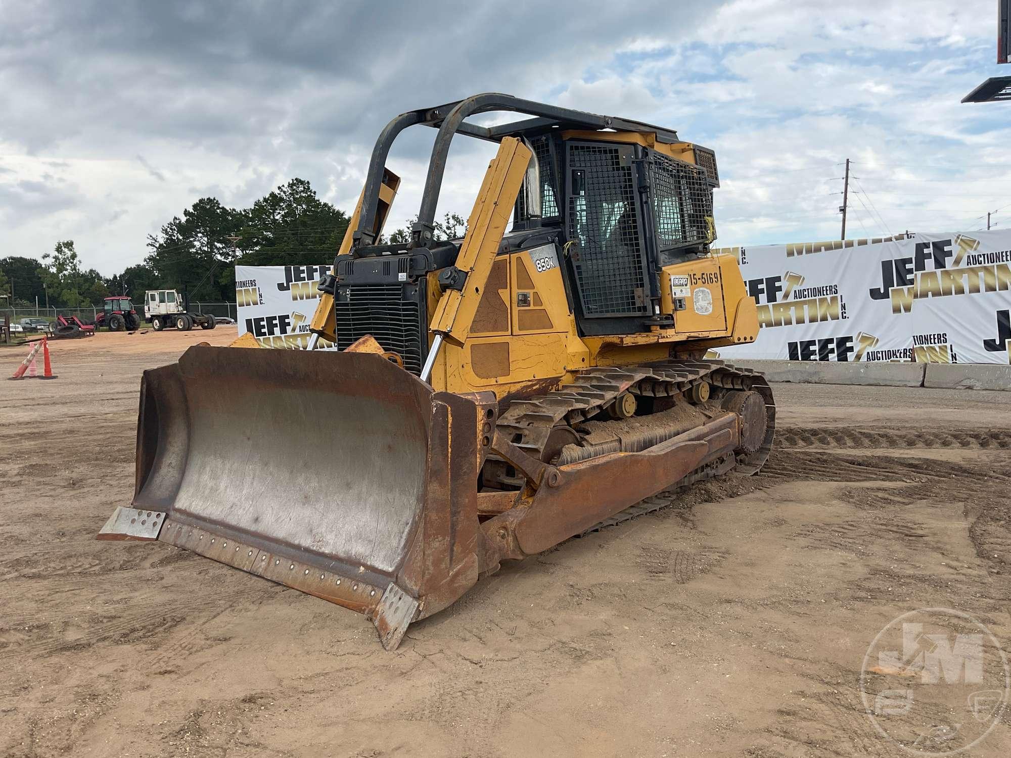 2013 JOHN DEERE 850K SN: 1T0850KXHCE235169 CRAWLER TRACTOR CAB