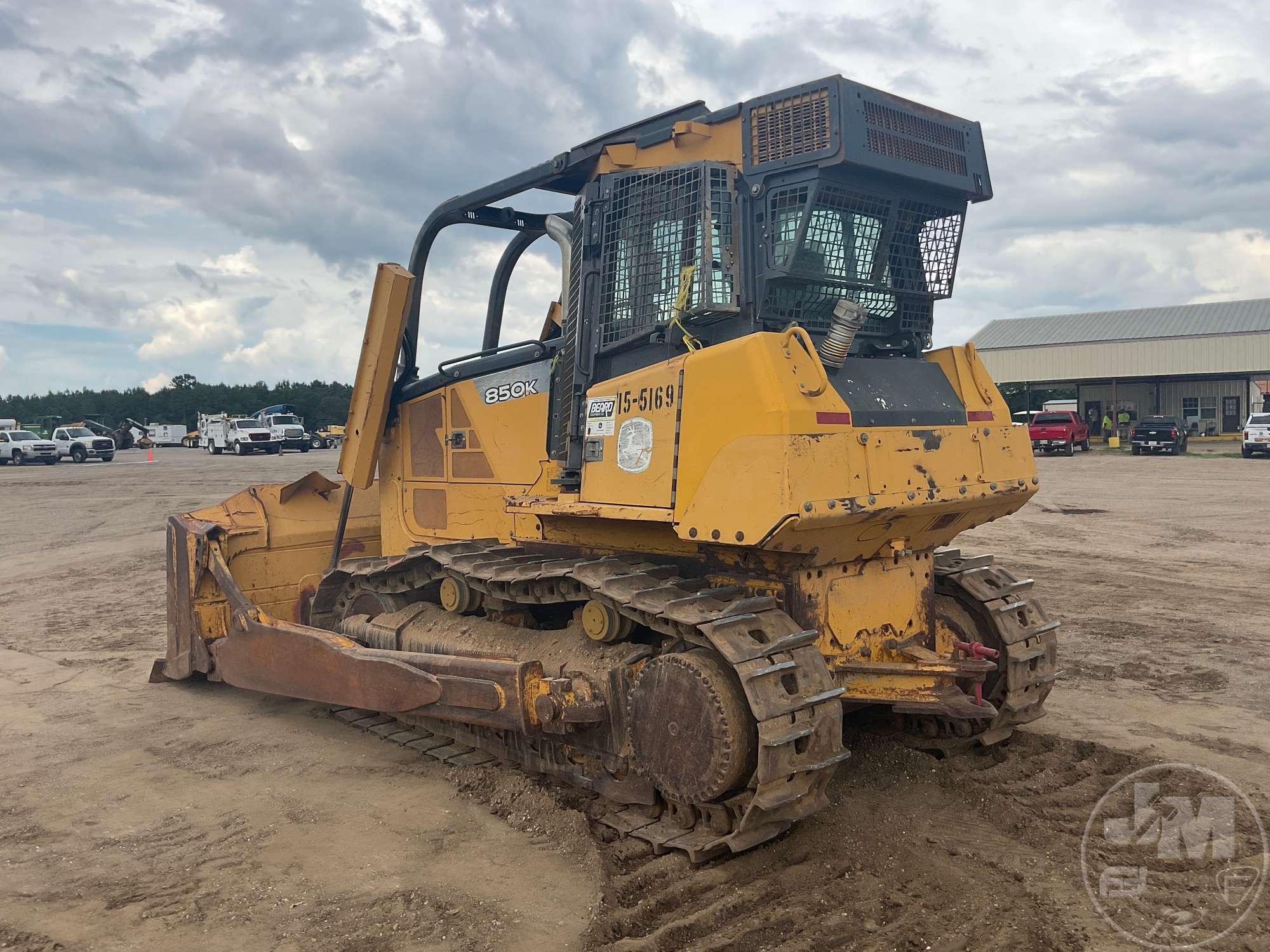 2013 JOHN DEERE 850K SN: 1T0850KXHCE235169 CRAWLER TRACTOR CAB