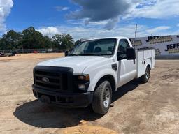 2008 FORD F-250XL SD S/A UTILITY TRUCK VIN: 1FDNF20508EC78578