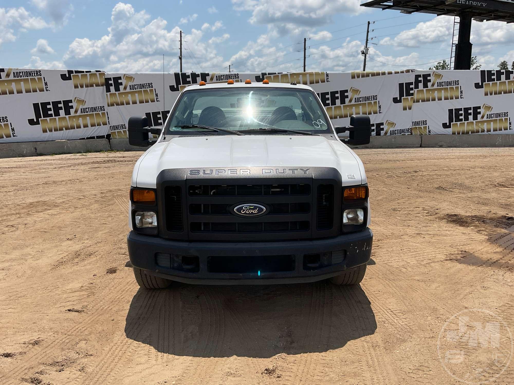 2009 FORD F-350 SUPERDUTY XL T/A UTILITY TRUCK VIN: 1FDSF34Y19EA40558