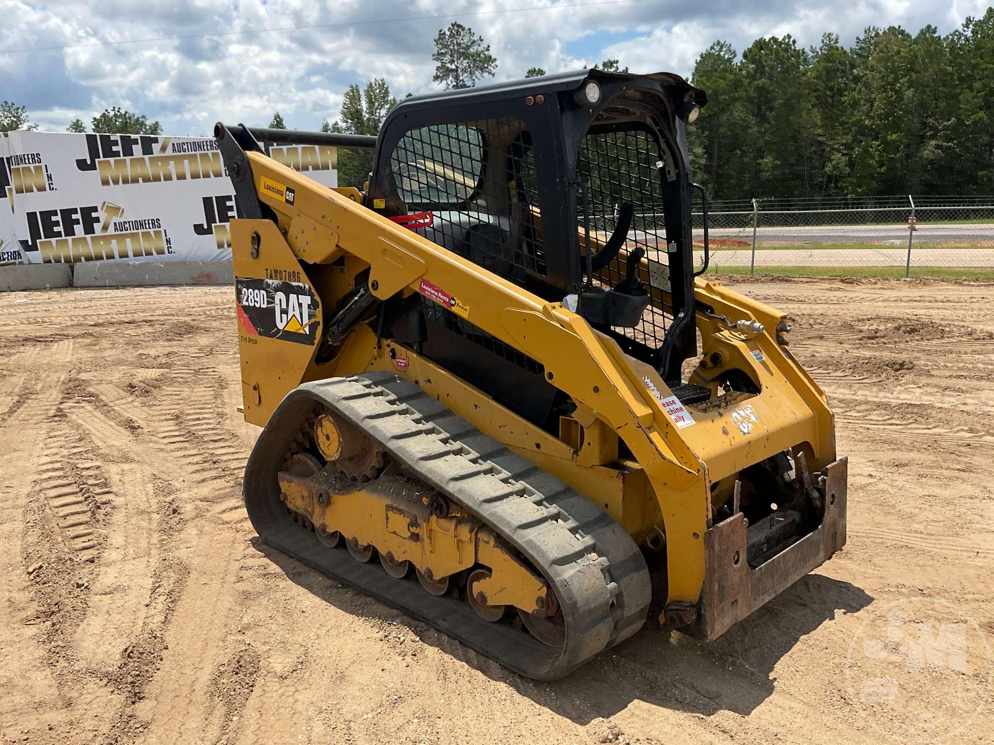 2017 CATERPILLAR MODEL 289D MULTI TERRAIN LOADER SN: CAT0289DTTAW07896 CANOPY