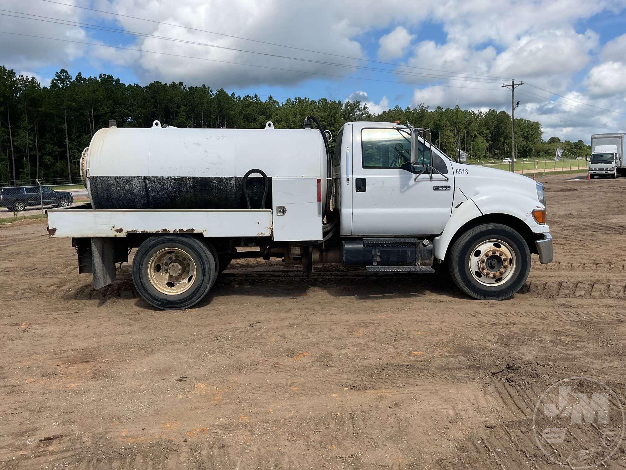 2006 FORD F-650XL SD VIN: 3FRNF65E86V246518 S/A VACUUM TRUCK