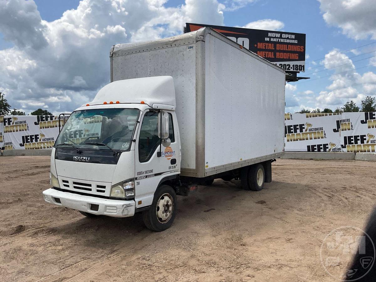 2006 ISUZU NRR VAN TRUCK SINGLE AXLE VIN: JALE5B16667300937