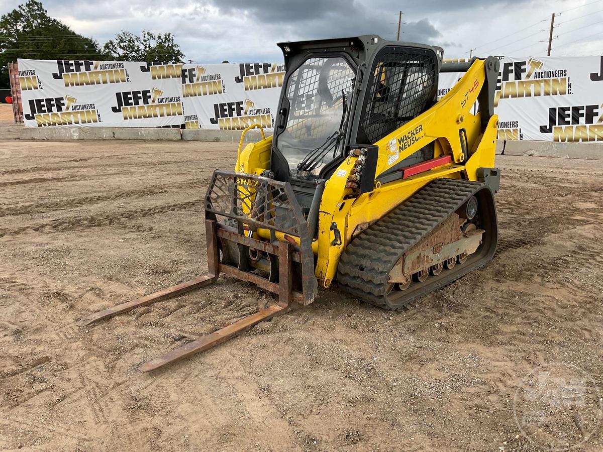 2015 WACKER NUESON MODEL SW24 MULTI TERRAIN LOADER SN: 135747 CAB