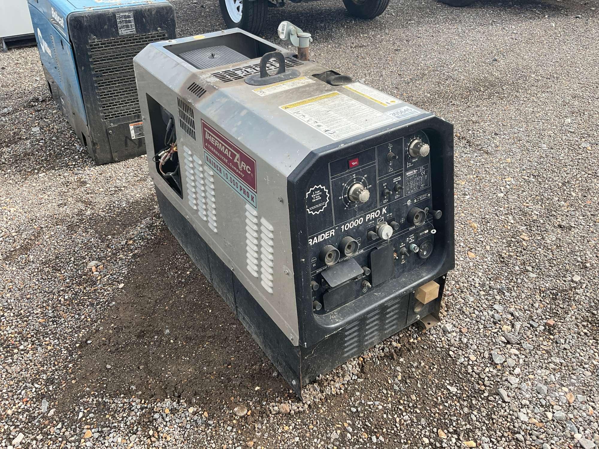 THERMAL ARC RAIDER 10000 PRO K STATIONARY WELDER SN: G04111801001