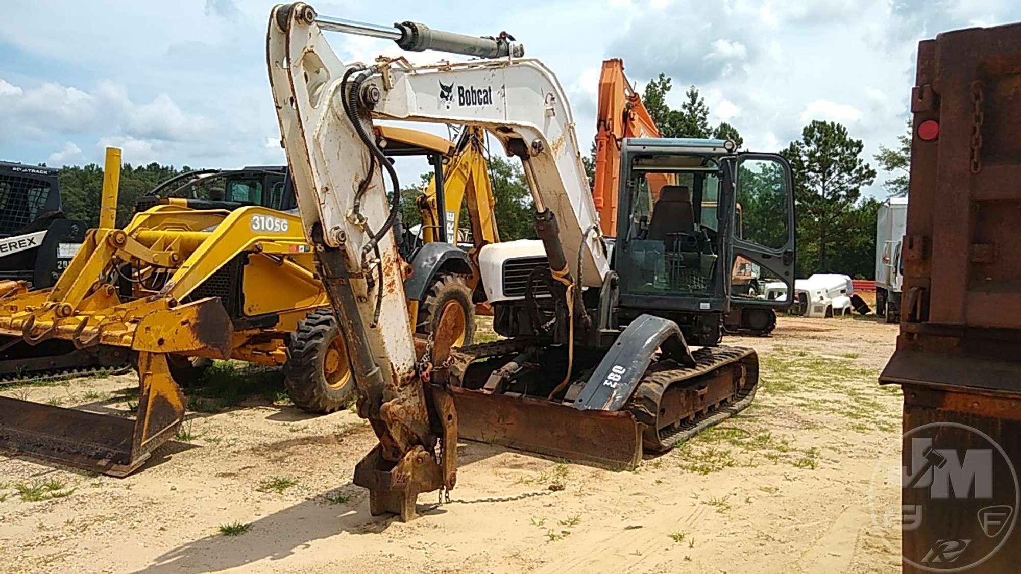 2011 BOBCAT E80 EXCAVATOR SN: AETB11604