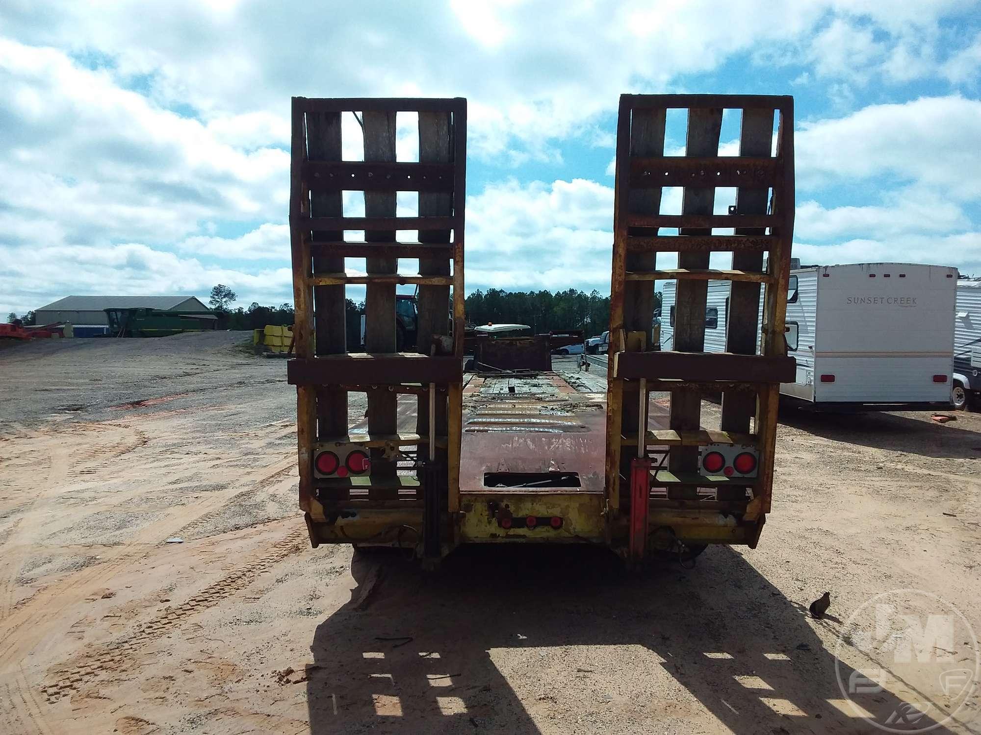 1997 FONTAINE SPECIALIZED 503N FIXED NECK LOWBOY TRAILER VIN: 4LF3X4338V3505933