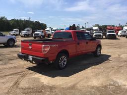 2012 FORD F-150 CREW CAB 4X4 PICKUP VIN: 1FTFW1ET2CKD70490