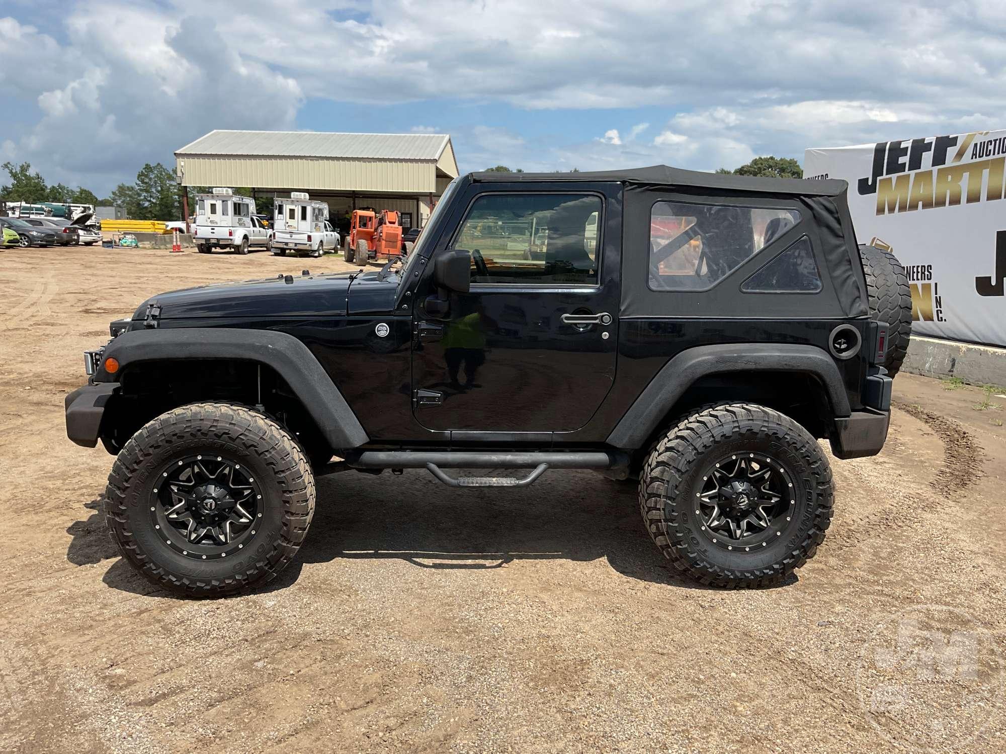 2015 JEEP WRANGLER TRAIL RATED VIN: 1C4AJWAGXFL541354 4WD SUV