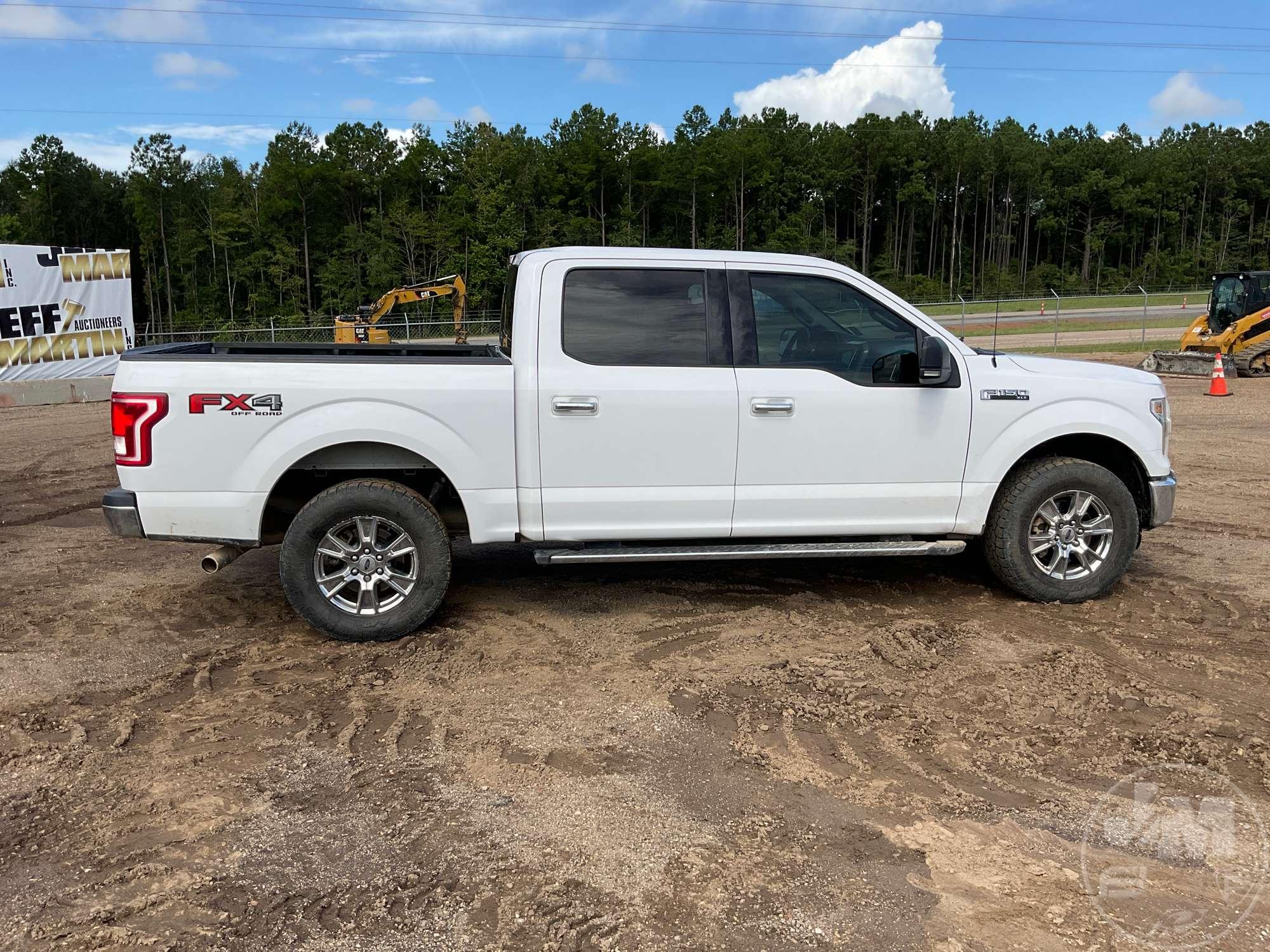 2016 FORD F-150 CREW CAB 4X4 PICKUP VIN: 1FTEW1EF8GKD87709