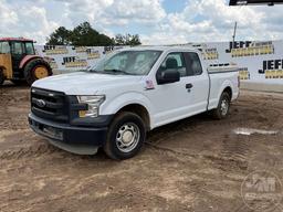 2015 FORD F-150 EXTENDED CAB PICKUP VIN: 1FTEX1CFXFKD31656